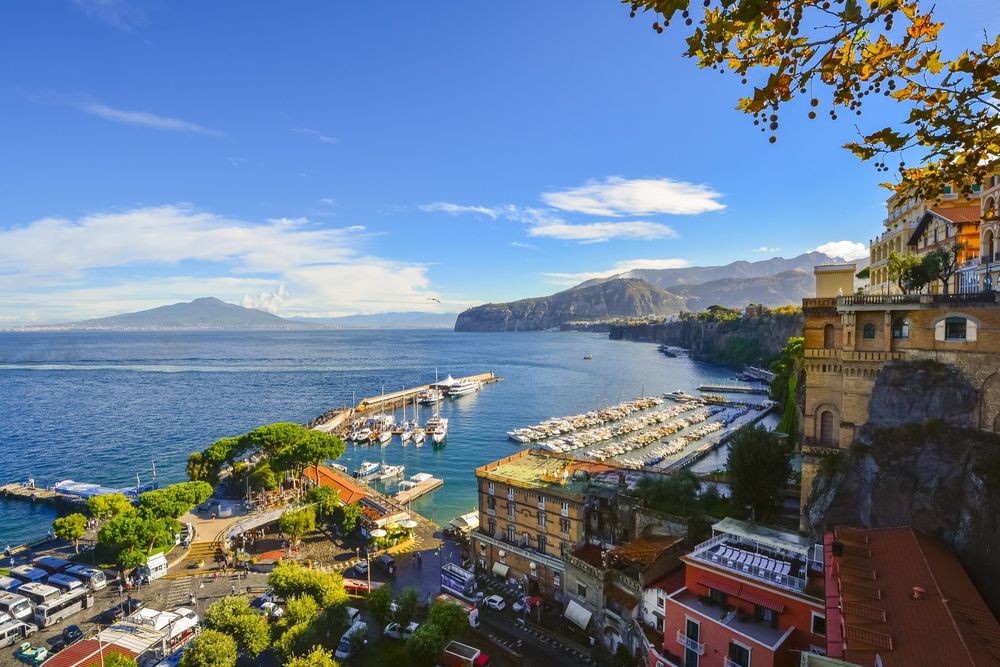 View of the Sorrento Port